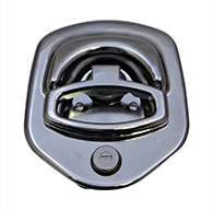 Guardian® compression latch, 2 point, chrome plated, CD studs. Right hand.