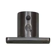 Stainless Steel Base Stanchion with Rivet Hole