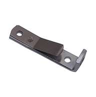 Guardian® compression latch, 2 point, chrome plated, mounting holes. Left hand.